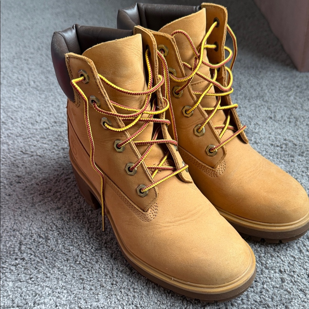 Timberland Women's Brown Lace-Up Boots